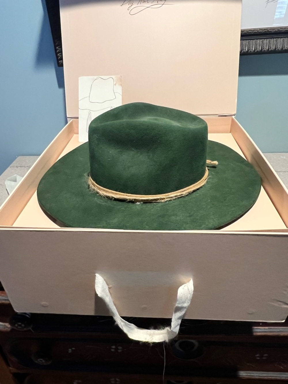 Teressa Foglia - Forest Green - 7 1/8 - Picture 4 of 15